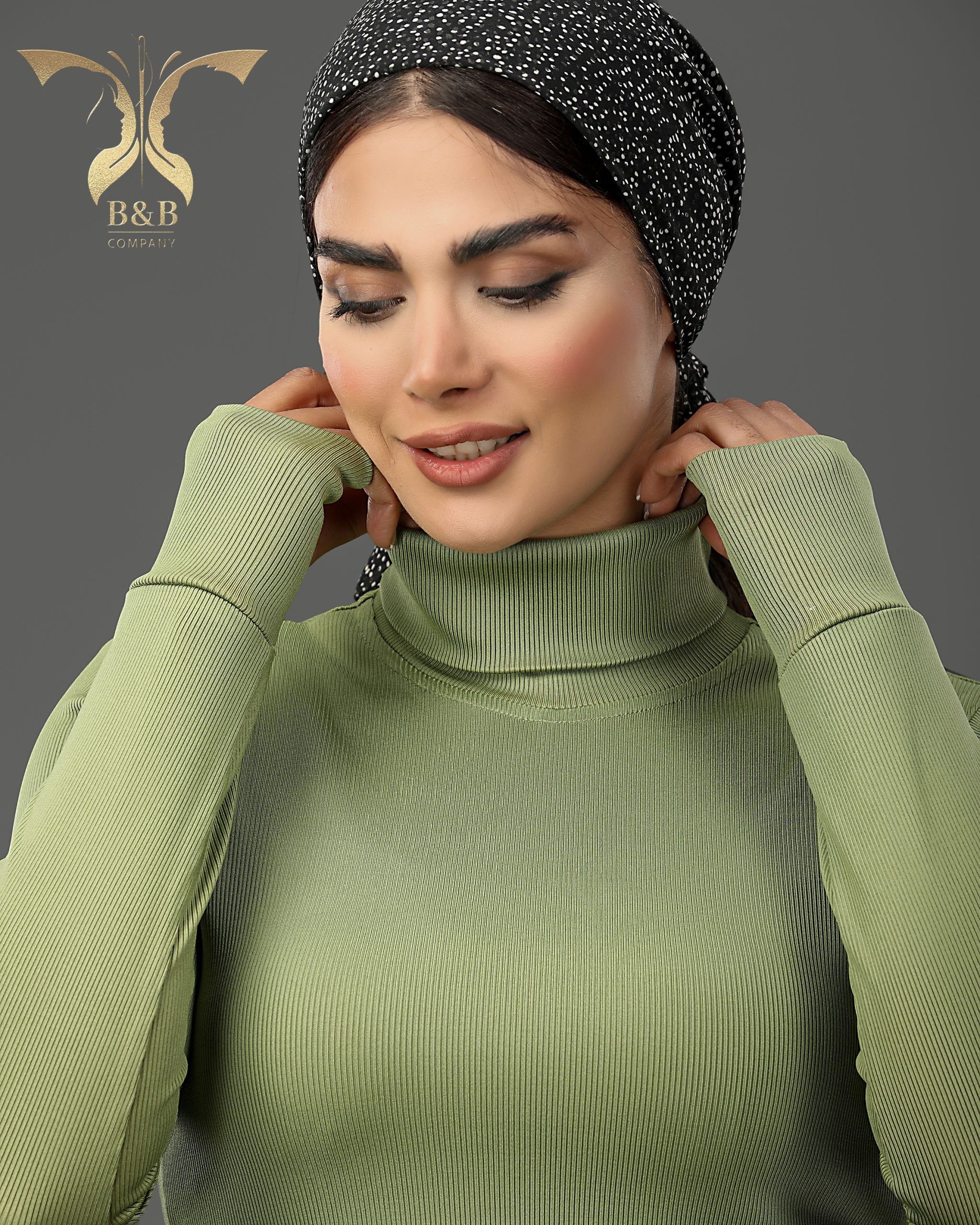 بلوز زنانه B&B یقه اسکی