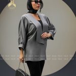 مانتو زنانه B&B یقه شمشیری