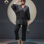 مانتو زنانه B&B یقه شمشیری