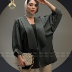 مانتو زنانه B&B یقه شمشیری