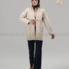 مانتو زنانه B&B یقه آمریکایی