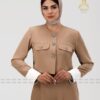 کت و شلوار زنانه B&B یقه گرد