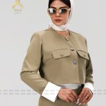 کت و شلوار زنانه B&B یقه گرد