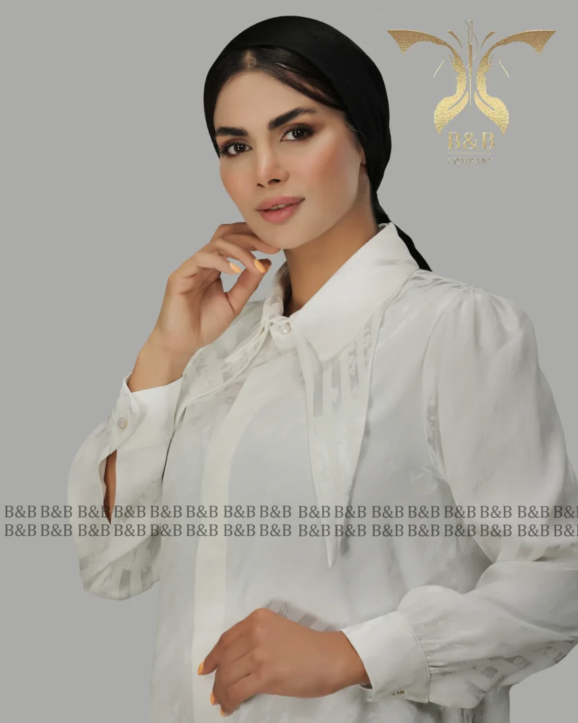 شومیز زنانه B&B دو یقه خرگوشی