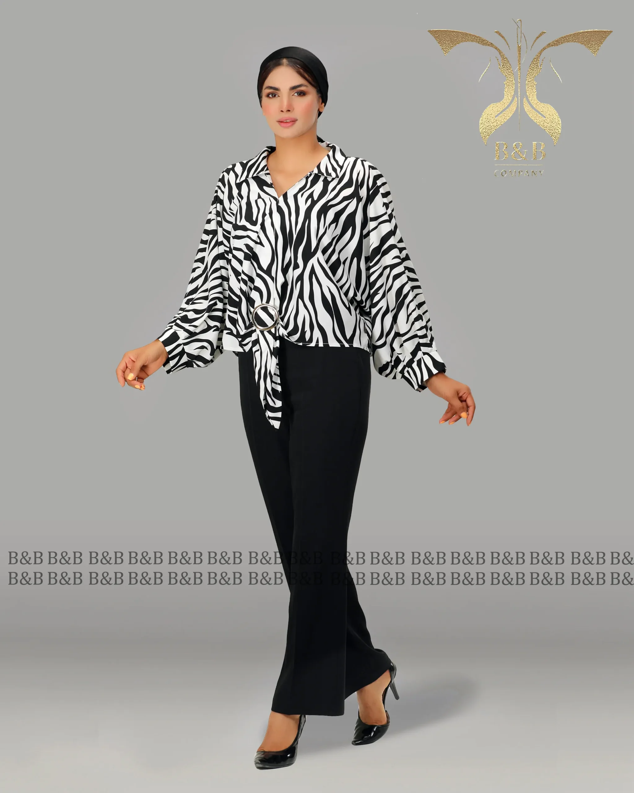 شومیز زنانه B&B سگکدار